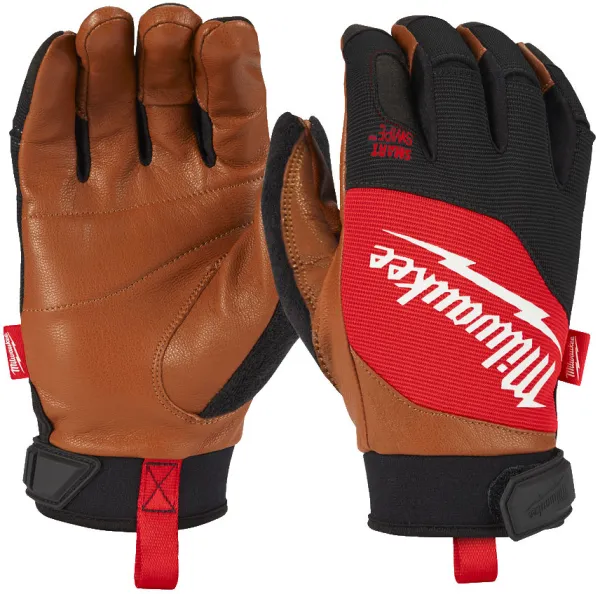 Milwaukee Arbeidshansker Lær M/8