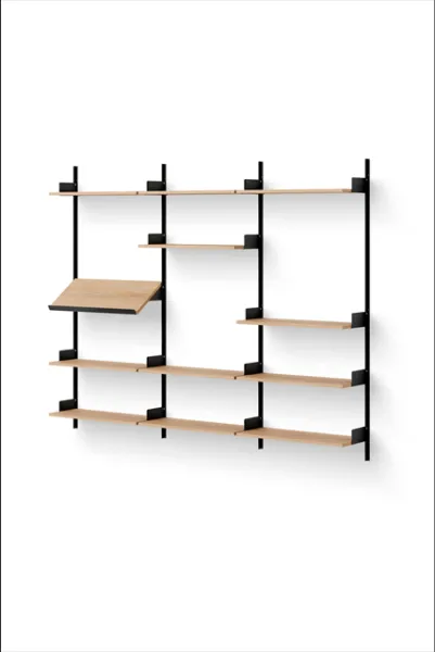New Works Display Hylle 1900 Eik/Sort