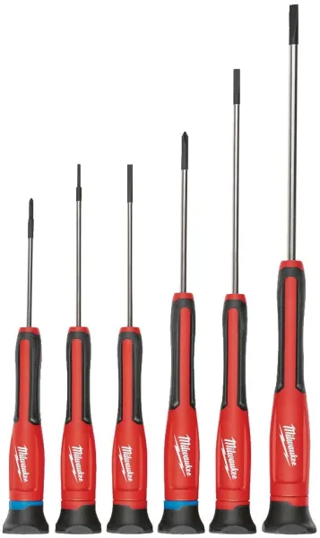 Milwaukee Skrutrekkersett Precision 6p